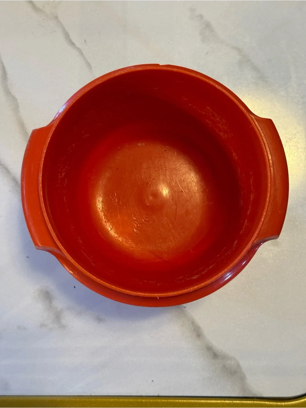 Tupperware Retro Plastic Storage Bowls in Orange, Yellow, Olive